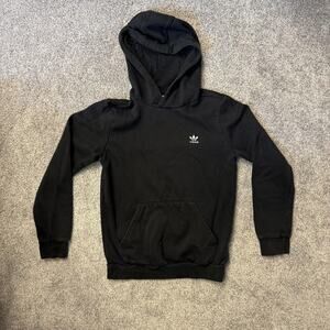 Adidas Hoodie Youth L Originals Trefoil Pocket IW3500 Retro Sportswear Oversize